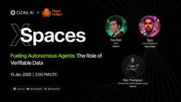 Ozak AI x Openledger xSpaces Dives Into Trustworthy Data Infrastructure for Autonomous AI